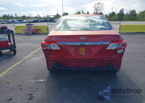 2012 Toyota Corolla L z USA, uszkodzony, nr VIN 5YFBU4EEXCP053436